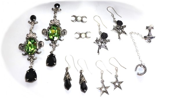 Earrings, droppers and studs