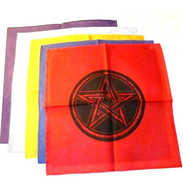 Altartuch mit Pentagramm