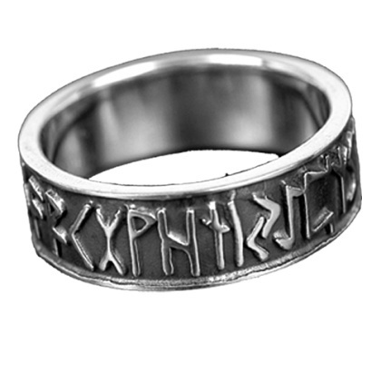 Rune Ring Silver
