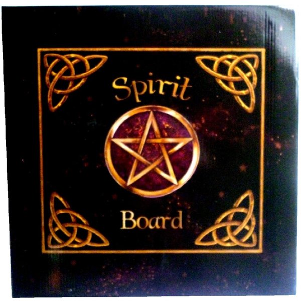 Witchboard mit Pentagramm & Triquetta