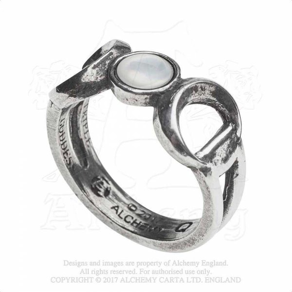 Triple Goddess Zinn Ring