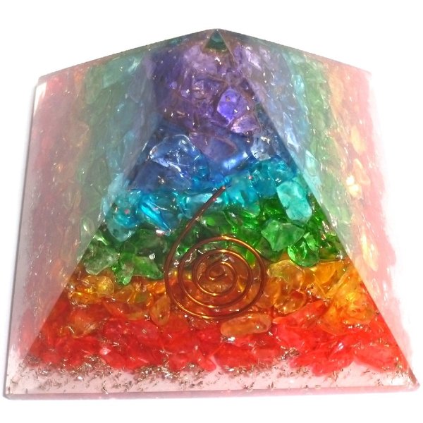 Orgonit Pyramide Regenbogen