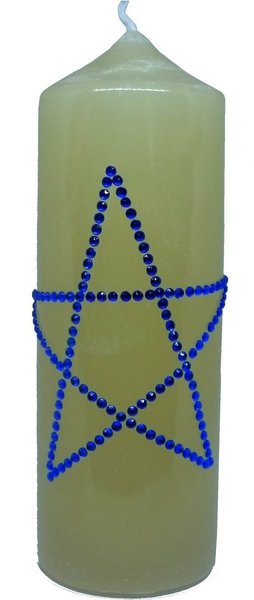 Altarkerzen Pentagramm
