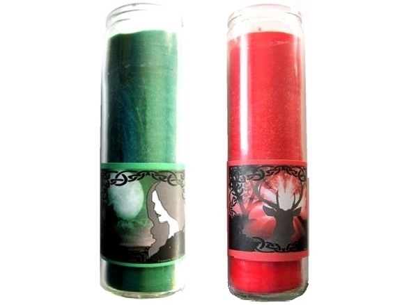 Magic of Brighid candles, goddess and god