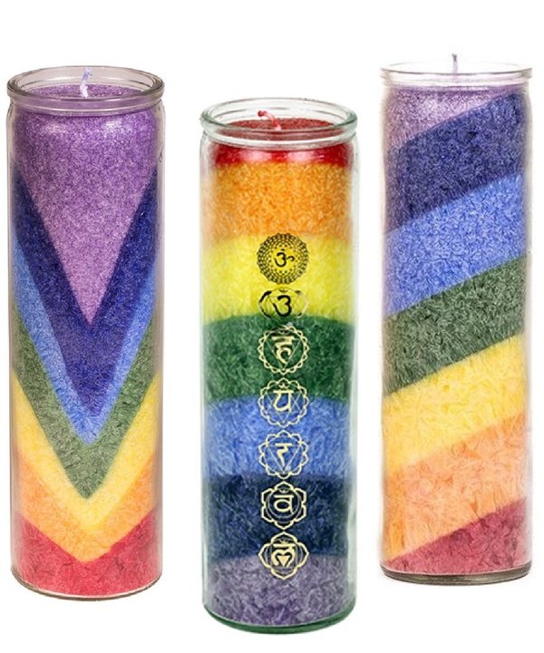 Glass candle Chakra, Diverse