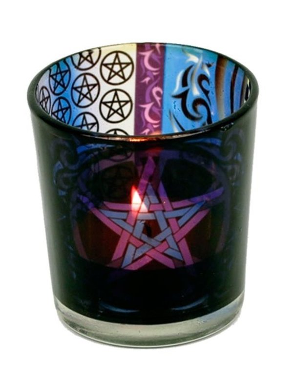 Candle Holder Pentagram for Votive Candles