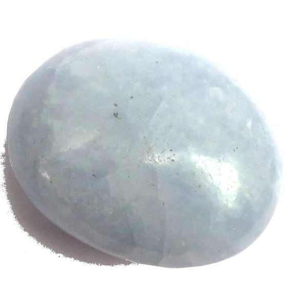Trommelstein Calcit hellblau, 35-45 mm