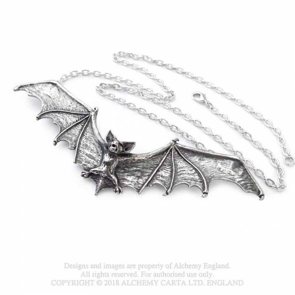 Gothic Bat Halskette